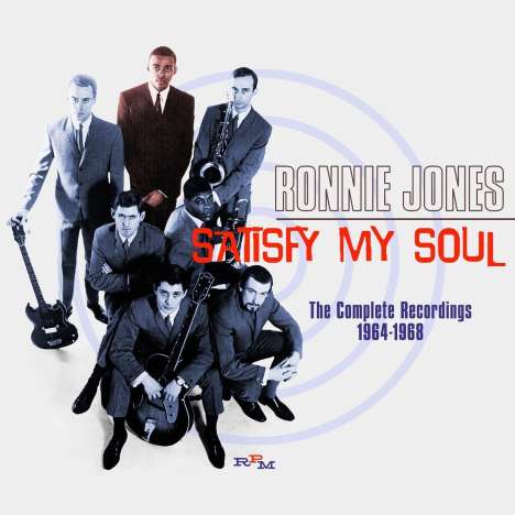 Ronnie Jones: Satisfy My Soul: The Complete Recordings 1964-1968, CD