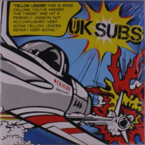 UK Subs (U.K. Subs): Yellow Leader (Colored Vinyl), 2 Singles 10"