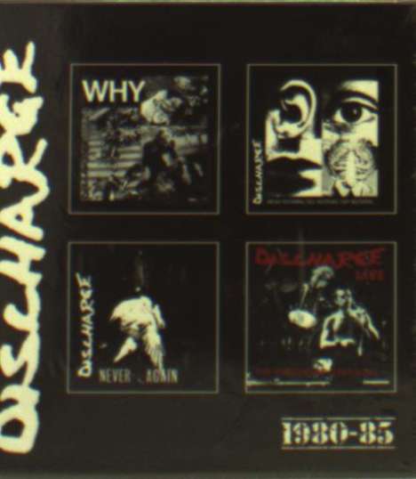 Discharge: 1980 - 85, 4 CDs
