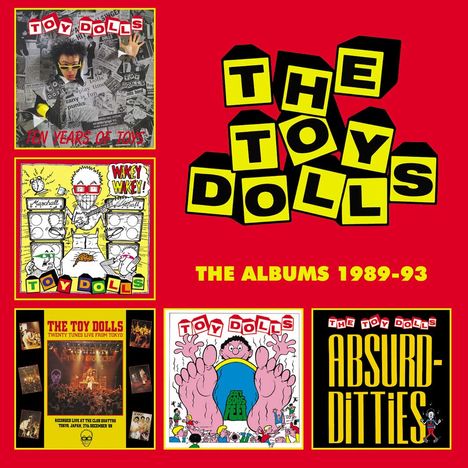 Toy Dolls (Toy Dollz): The Albums 1989 - 1993, 5 CDs