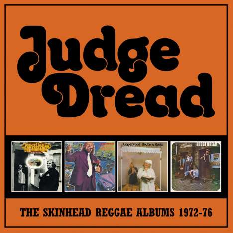 Judge Dread: The Skinhead Reggae Albums 1972 - 1976, 4 CDs