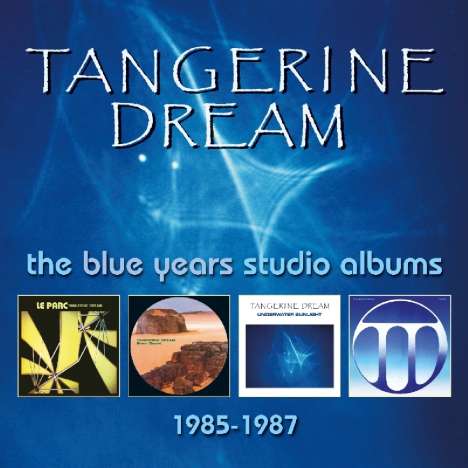 Tangerine Dream: Blue Years Studio Albums, 4 CDs