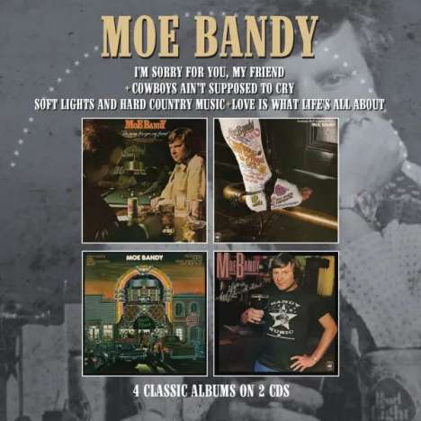 Moe Bandy: Four Classic Albums, 2 CDs