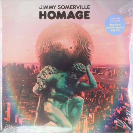 Jimmy Somerville: Homage (Limited Edition) (Blue Vinyl) (2LP + CD), 2 LPs