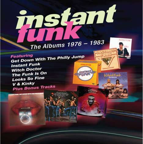 Instant Funk: The Albums 1976 - 1983, 5 CDs