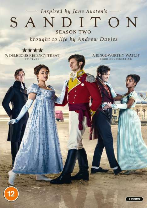 Sanditon (Jane Austen) Season 2 (2019) (UK Import), 2 DVDs