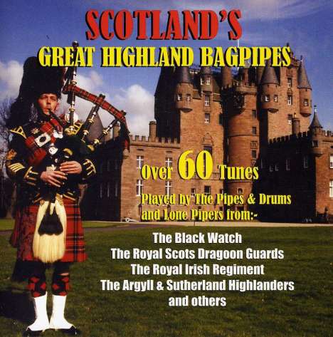 Scotland's Great Highland Bagpipes, CD