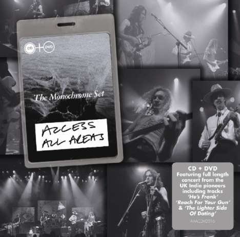 The Monochrome Set: Access All Areas, 1 CD und 1 DVD