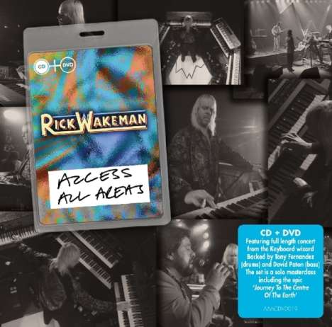 Rick Wakeman: Access All Areas, 1 CD und 1 DVD
