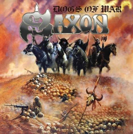 Saxon: Dogs Of War (180g) (Limited Edition) (Orange Vinyl), LP