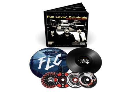 Fun Lovin' Criminals: Come Find Yourself (Limited Deluxe Boxset) (20th Anniversary), 3 CDs, 1 Single 12", 1 Single 10" und 1 DVD