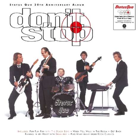 Status Quo: Don't Stop (180g) (Clear Vinyl), 2 LPs