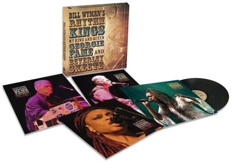 Bill Wyman: My King And Queen: Georgie Fame And Beverly Skeete, 4 LPs