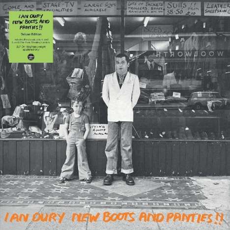 Ian Dury: New Boots And Panties (180g) (Deluxe-Edition) (Orange/Green Marbled Vinyl), 2 LPs