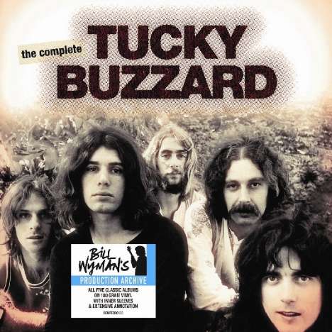 Terry Taylor (Tucky Buzzard): The Complete Tucky Buzzard (180g) (Limited Numbered Edition) (Box-Set), 5 LPs