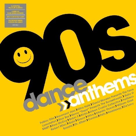 90's Dance Anthems (180g), 2 LPs