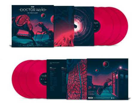 Filmmusik: Doctor Who: The Web Planet (180g) (Deluxe Edition) (Pink Vinyl), 3 LPs
