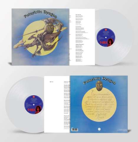 T.Rex (Tyrannosaurus Rex): Futuristic Dragon (180g) (Clear Vinyl), LP