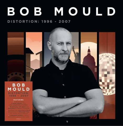 Bob Mould: Distortion: 1996 - 2007 (Limited Edition) (Clear Vinyl W/ Splatter Effects), 9 LPs