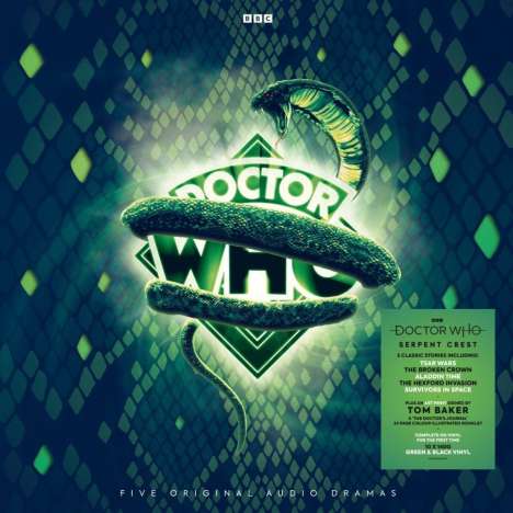 Doctor Who: Serpent Crest (Limited Edition Box Set) (Green &amp; Black Vinyl), 10 LPs
