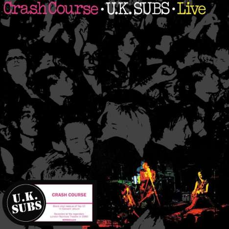 UK Subs (U.K. Subs): Crash Course (Reissue) (Black Vinyl), LP
