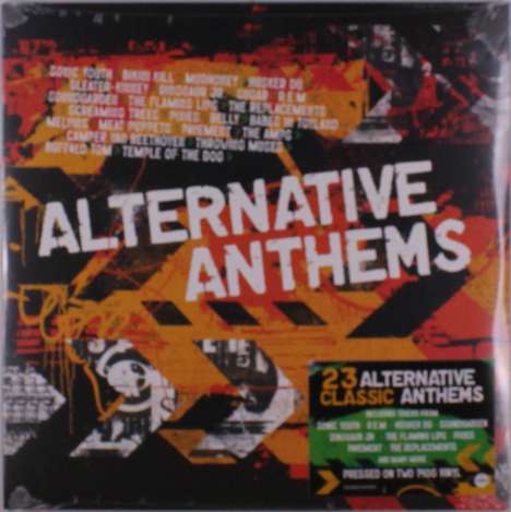 Alternative Anthems, 2 LPs