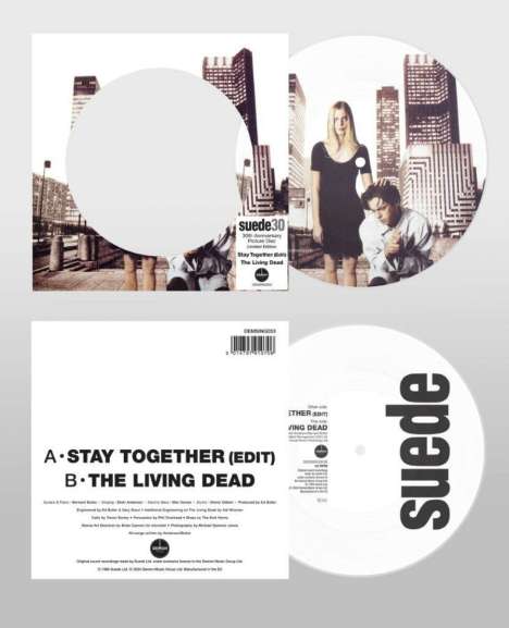 Suede: Stay Together / The Living Dead (Limited Edition) (Picture Disc), Single 7"