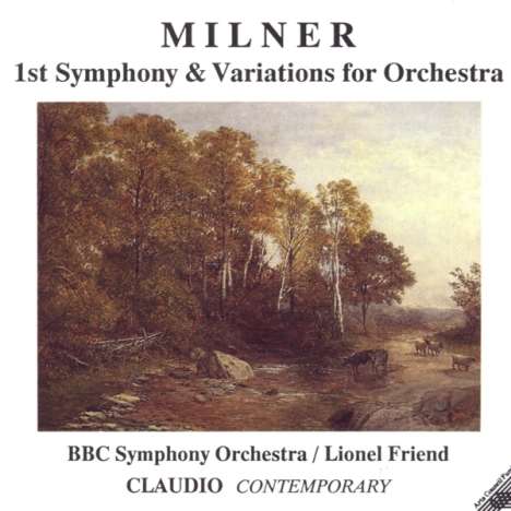 Anthony Milner (1925-2002): Symphonie Nr.1, CD