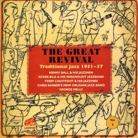 The Great Revival Vol. 5 - Traditional Jazz 1951 - 1957, CD