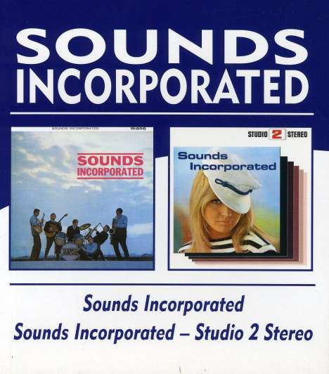 Sounds Incorporated: Sounds Incorporated / Sounds Incorporated - Studio 2 Stereo, CD