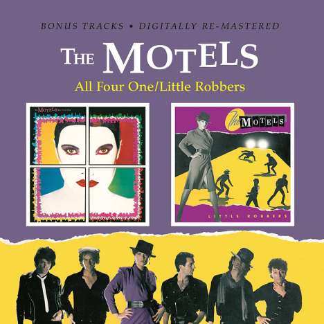 The Motels: All Four One / Little Robbers, 2 CDs