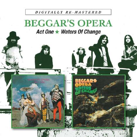 Beggar's Opera: Act One / Waters Of Change, 2 CDs
