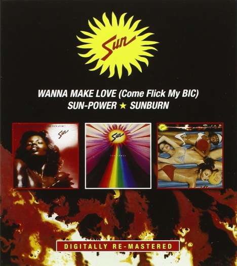 Sun (R&B): Wanna Make Love / Sun-Power / Sunburn, 2 CDs