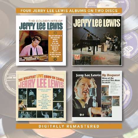 Jerry Lee Lewis: Four Jerry Lee Lewis Albums on Two Discs, 2 CDs