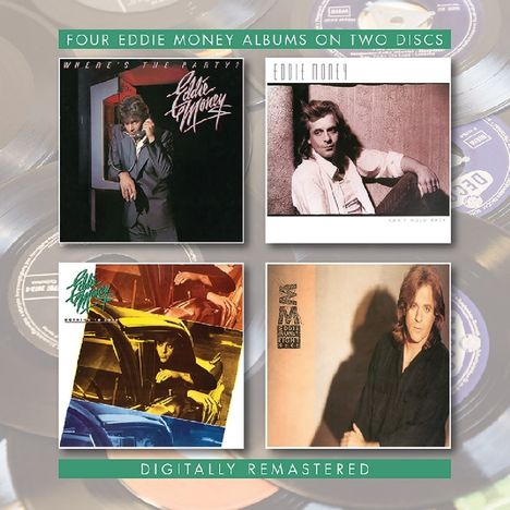 Eddie Money: Where's The Party / Can't Hold Back / Nothing To Lose / Right Here, 2 CDs