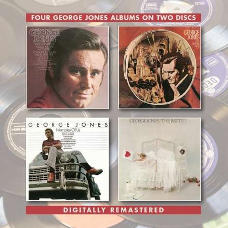 George Jones (1931-2013): Four George Jones Albums On Two Discs, CD