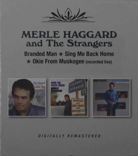 Merle Haggard: Branded Man / Sing Me Back Home / Okie From Muskogee (Live), 2 CDs