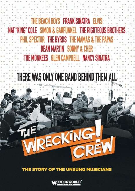 The Wrecking! Crew: The Story Of The Unsung Musicians, 2 DVDs