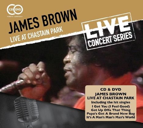 James Brown: Live At Chastain Park, 1 CD und 1 DVD