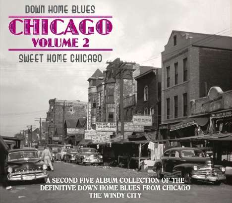Down Home Blues Chicago 2, 5 CDs