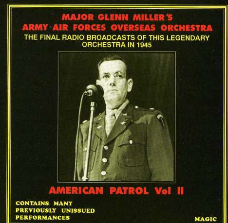 Glenn Miller (1904-1944): American Patrol Vol.2, CD