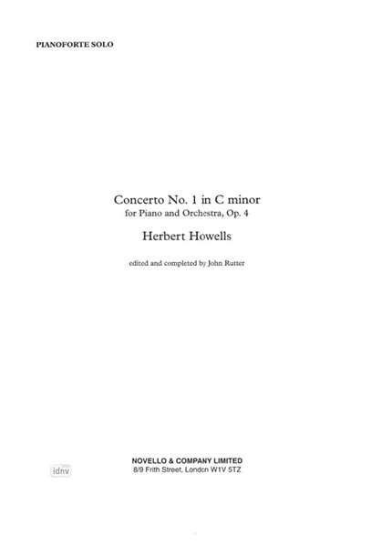 Herbert Howells: Piano Concerto No.1, Noten
