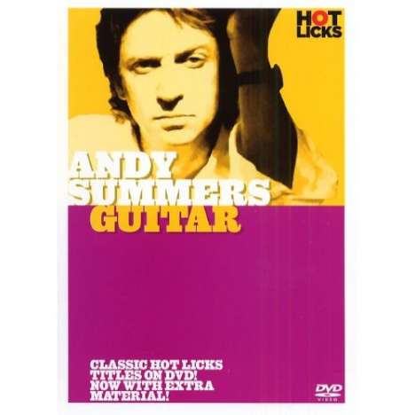 Andy Summers: Hot Licks: Andy Summers - Guitar Gtr Dvd(0), Noten
