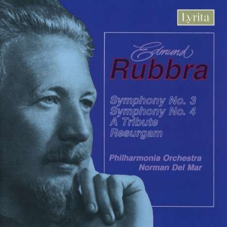 Edmund Rubbra (1901-1986): Symphonien Nr.3 &amp; 4, CD