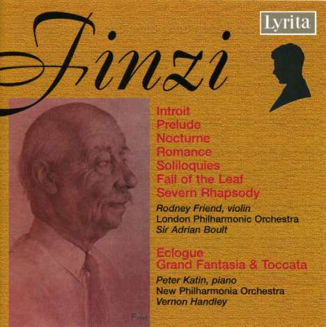 Gerald Finzi (1901-1956): Grand Fantasia &amp; Toccata für Klavier &amp; Orchester op.38, CD