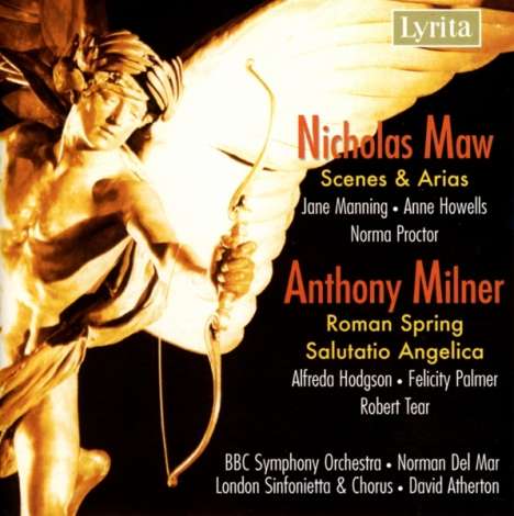 Anthony Milner (1925-2002): Kantate "Salutatio Angelica" op.1, CD