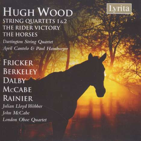 Hugh Wood (geb. 1932): Streichquartette Nr.1 &amp; 2, 2 CDs
