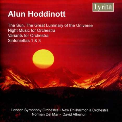 Alun Hoddinott (geb. 1929): Orchesterwerke, CD