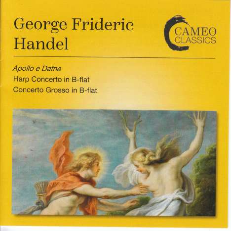 Georg Friedrich Händel (1685-1759): Harfenkonzert B-dur, CD