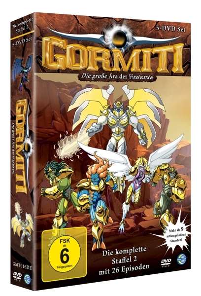 Gormiti Staffel 2, 5 DVDs